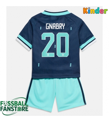 Deutschland Serge Gnabry #20 Replik Auswärtstrikot Kinder WM 2026 Kurzarm (+ Kurze Hosen)